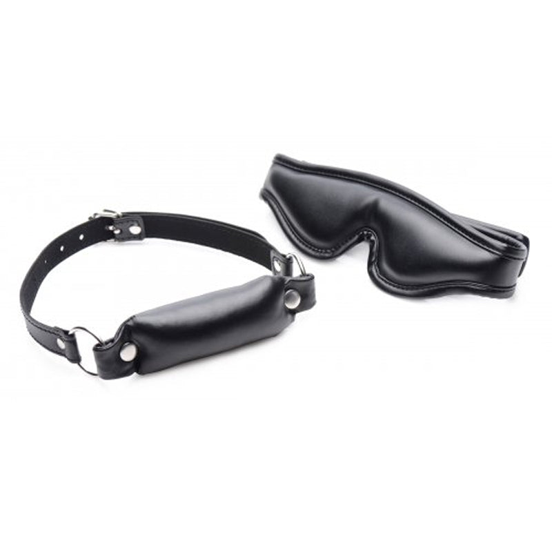 Padded Blindfold and Gag Set