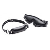 Padded Blindfold and Gag Set
