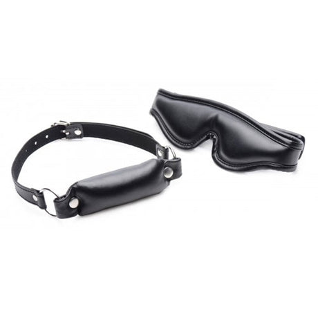 Padded Blindfold and Gag Set