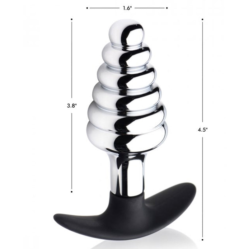 Dark Hive Metal & Silicone Anal Plug
