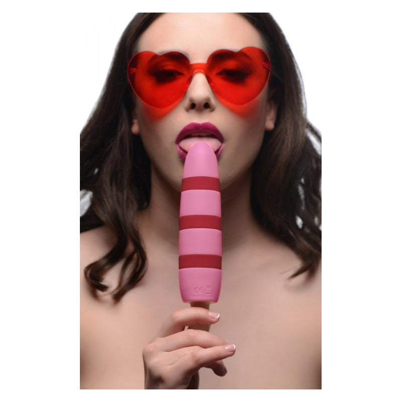 Ticklin 10x Popsicle Silicone Rechargeable Vibrator