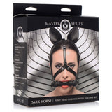Dark Horse Pony Head with Silicone Bit