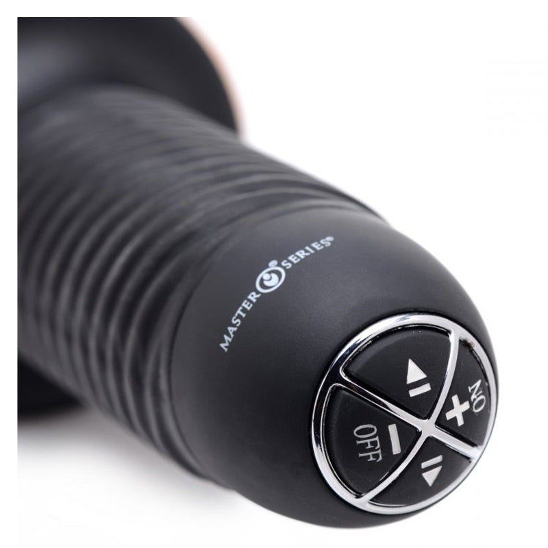 Double Decker 13X Vibrating Dual Dildo Thruster
