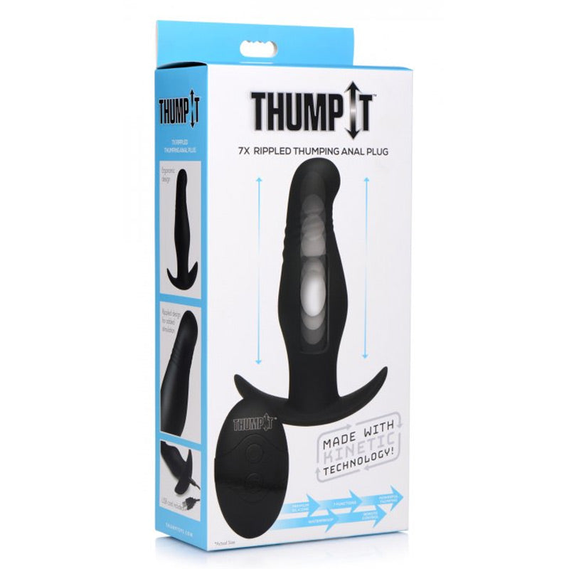 7X Thumping Anal Plug