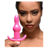 Rolling Pink Bumpy Anal Plug
