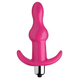 Rolling Pink Bumpy Anal Plug
