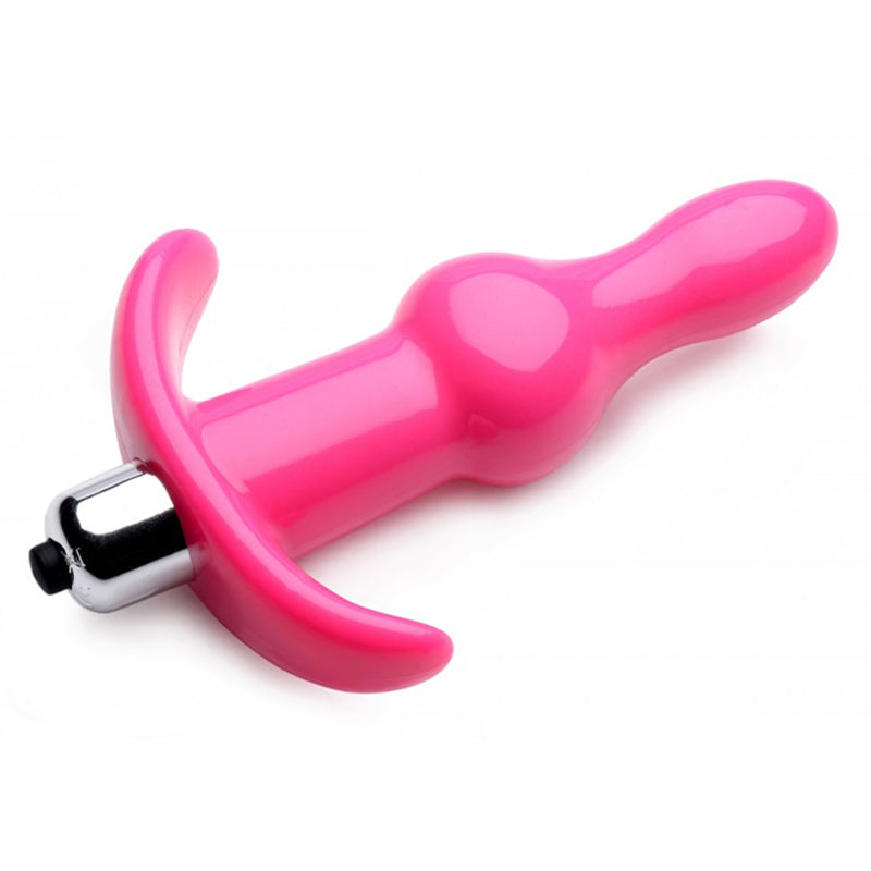 Rolling Pink Bumpy Anal Plug