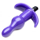Rolling Purple Bumpy Anal Plug