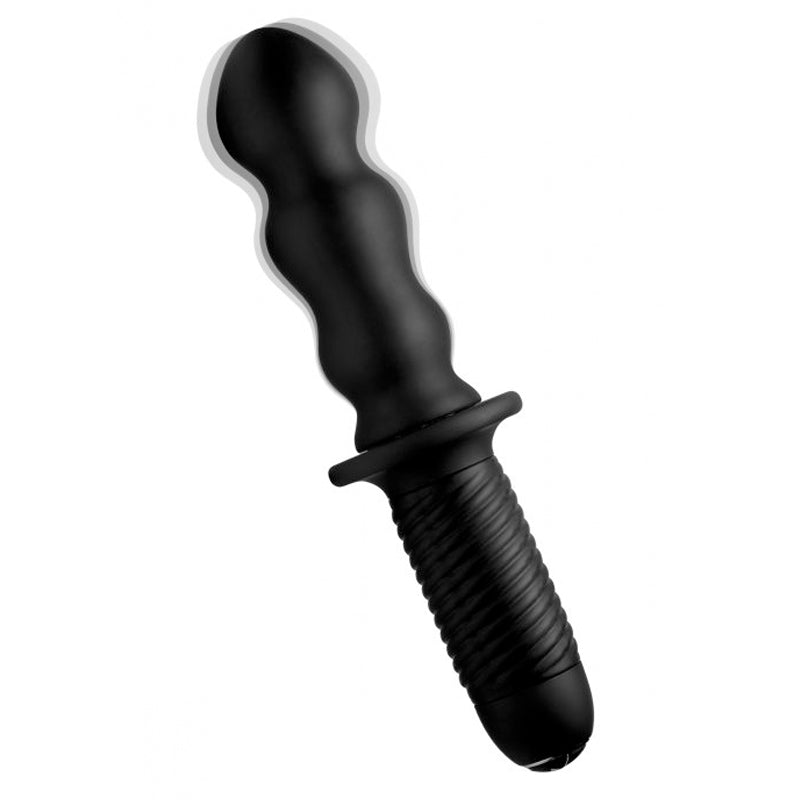 The Groove 10X Silicone Vibrator with Handle