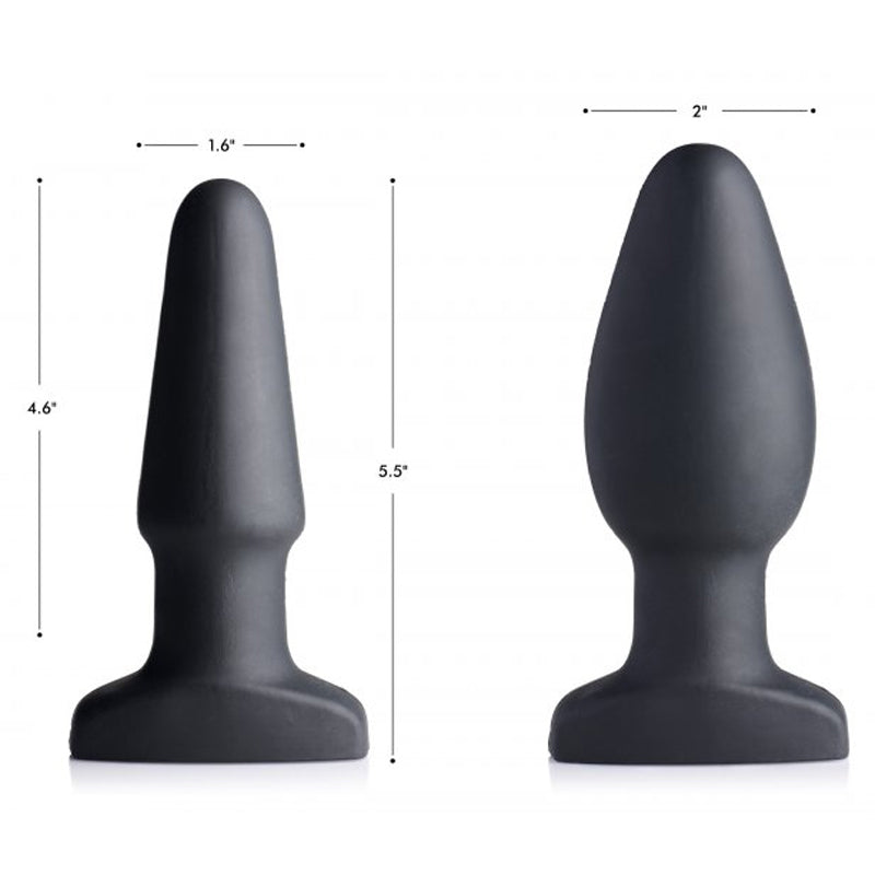 Worlds First Remote Control Inflatable 10X Vibrating Silicone Anal Plug