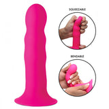 Squeezable Wavy Dildo