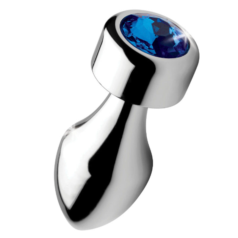 Weighted Base Aluminum Plug Blue Gem