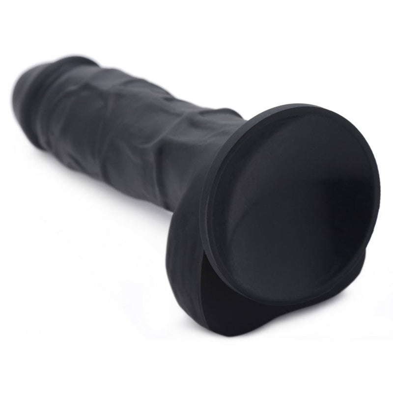Power Pecker 7 Inch Silicone Dildo with Balls