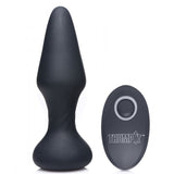 7X Slim Thumping Silicone Anal Plug