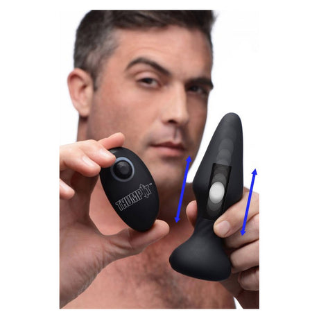 7X Slim Thumping Silicone Anal Plug