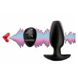 Whipserz Voice Activated 10X Vibrating Butt Plug with Remote Control