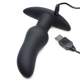 Whipserz Voice Activated 10X Vibrating Prostate Plug with Remote Control