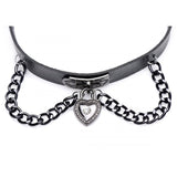 Gothic Heart Chain Choker