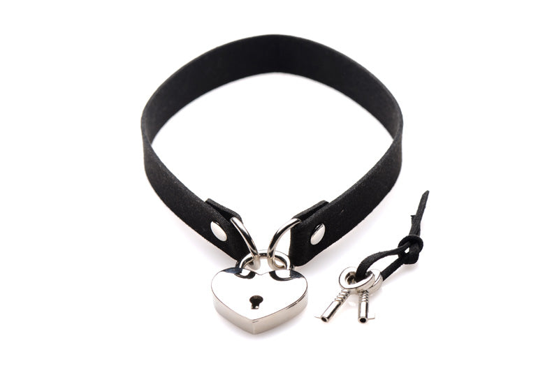 Lock-It Heart Lock and Key Choker