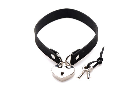 Lock-It Heart Lock and Key Choker