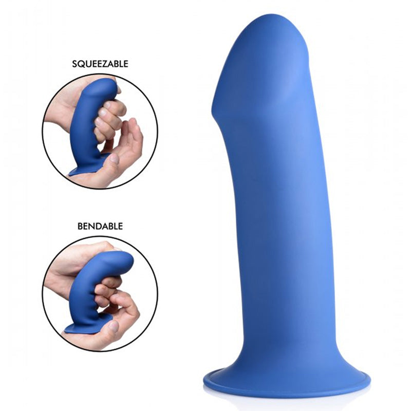 Squeezable Thick Phallic Dildo
