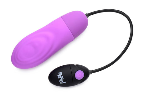 7X Pulsing Rechargeable Silicone Bullet