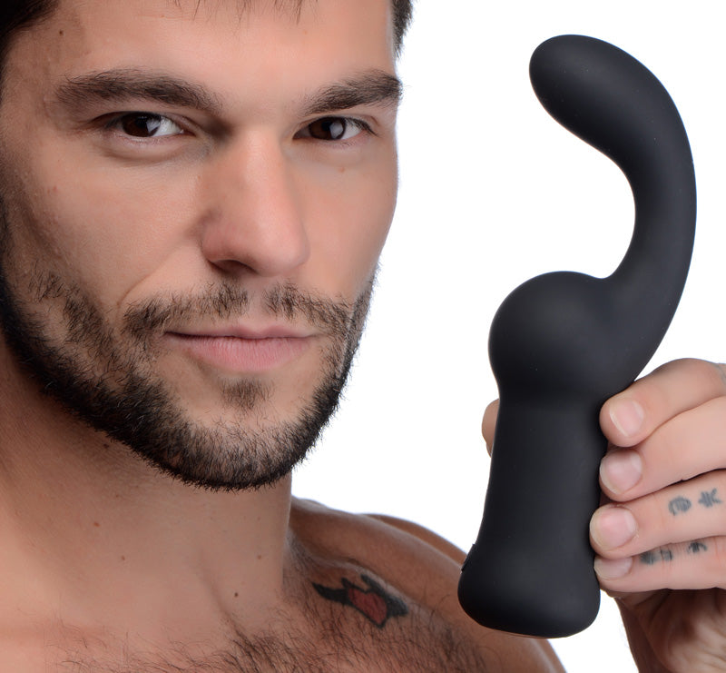 Pleaser Hook 10X Silicone Anal Vibrator