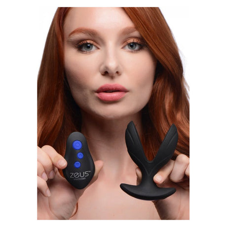 Electro-Spread 64X Vibrating & E-Stim Silicone Butt Plug