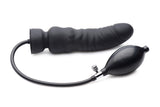 Dick-Spand Inflatable Silicone Dildo