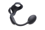 10X P-Bomb Cock & Ball Ring With Plug