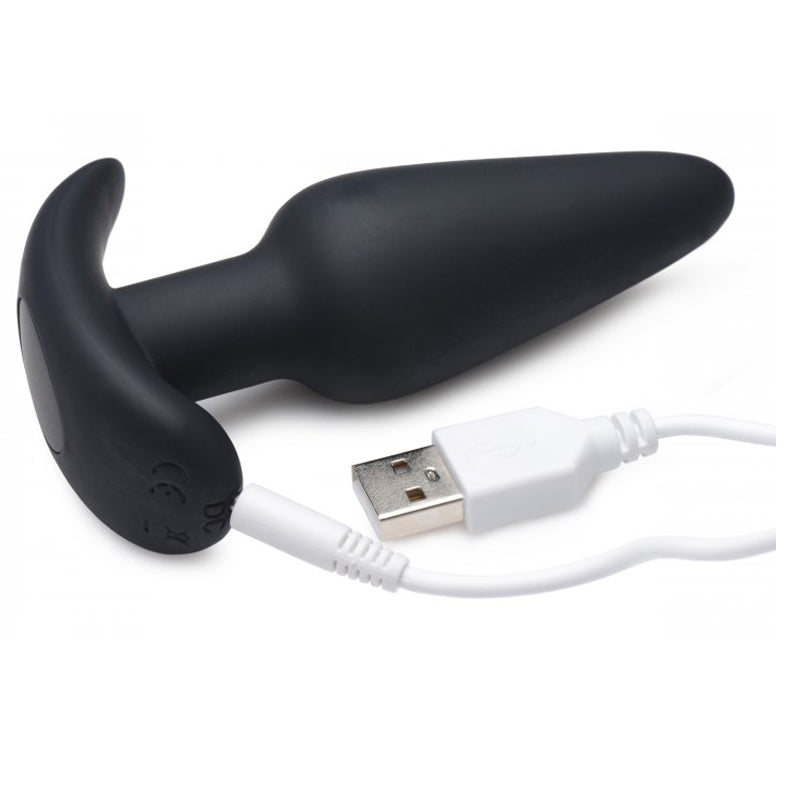 Bang 21X Vibrating Silicone Butt Plug With Remote Control