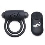 Bang Silicone Cock Ring & Bullet With Remote Control