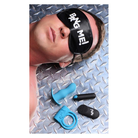 Bang Duo Blast C-Ring, Butt Plug, Bullet, & Blindfold Kit