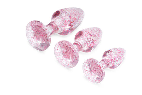 Glitter Gem Anal Plug Set