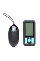 Vibrating & E-Stim Silicone Egg With Remote