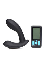 E-Stim Pro Silicone Vibrating Prostate Massager with Remote Control