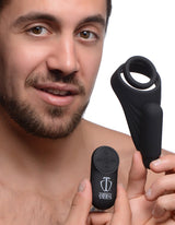 7X Silicone C-Ring With Vibrating Taint Stim