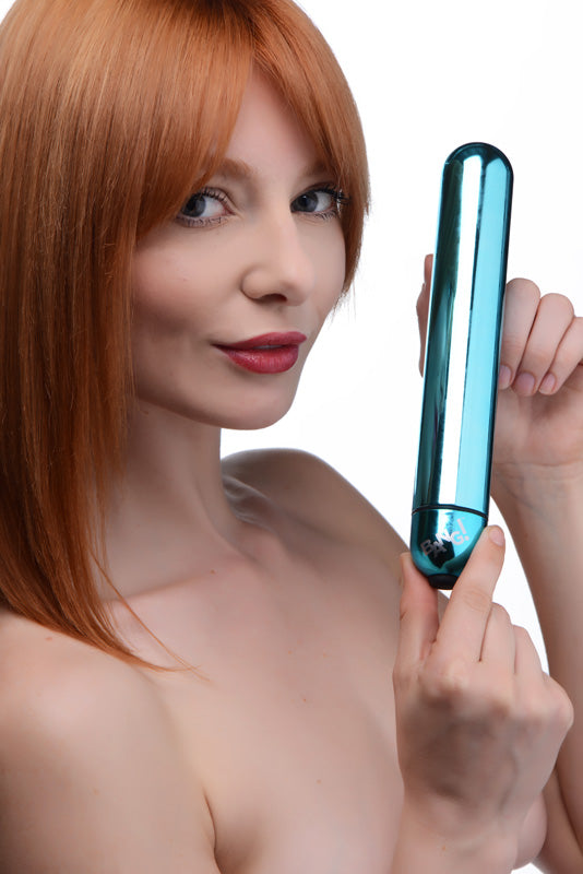 Vibrating Metallic XL Bullet