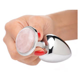 Gemstones Rose Quartz Gem Anal Plug
