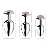 Gemstones Rose Quartz Gem Anal Plug