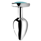 Gemstones Turquoise Heart Anal Plug