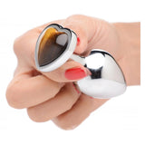 Booty Sparks Gemstones Tiger Eye Heart Anal Plug