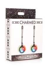 Silicone Light Up Tweezer Nipple Clamps