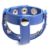 Cock Gear Leather SnapOn Harness