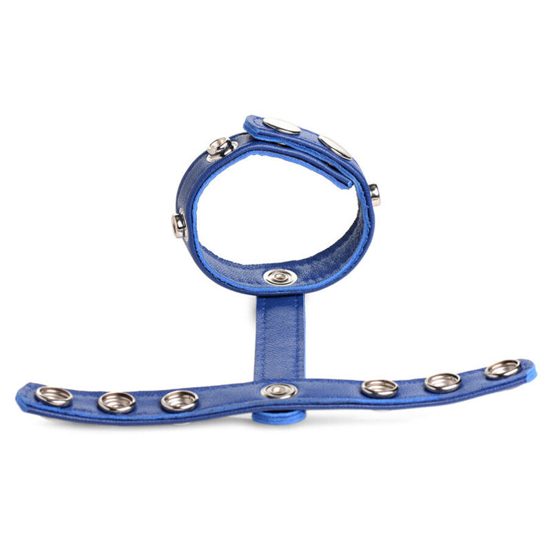 Cock Gear Leather SnapOn Harness