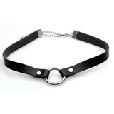 Lush Pet Silver Ring Slim Choker
