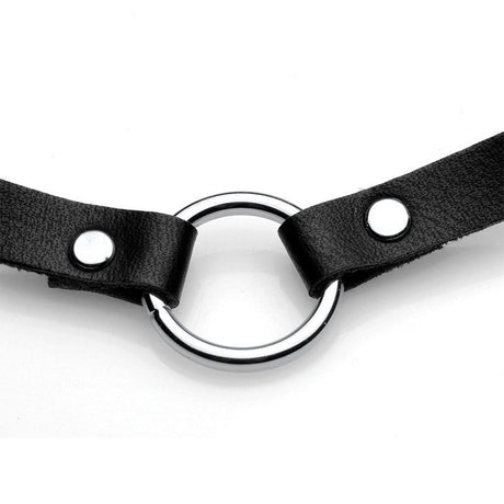 Lush Pet Silver Ring Slim Choker
