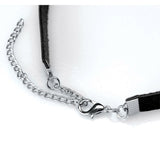 Lush Pet Silver Ring Slim Choker