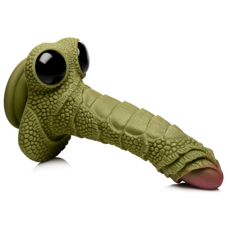 Creature Cocks Swamp Monster Green Scaly Dildo