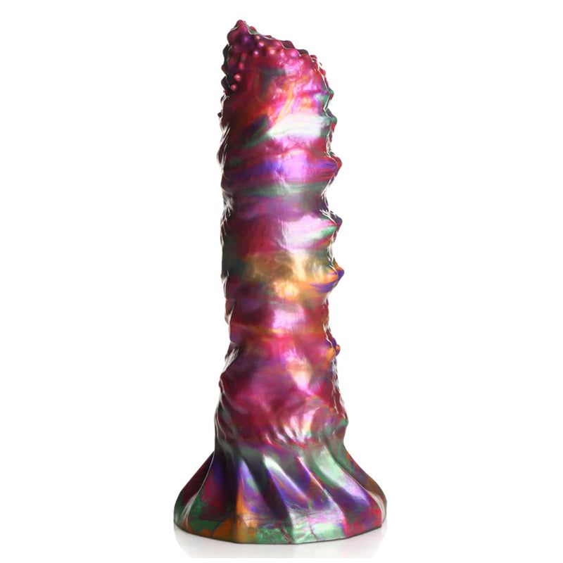 Larva Silicone Ovipositor Dildo With Eggs